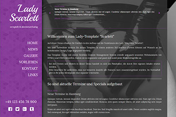 Lady-Template Scarlett Purple Lady-Template Scarlett Purple